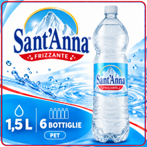 SANT'ANNA FRIZZANTE 1,5 PET X 6