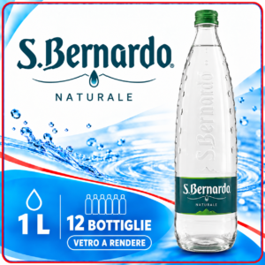 S. BERNARDO NATURALE da litro vetro x 12 V.R.