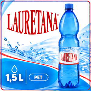 LAURETANA plastica naturale 1,5l x 6