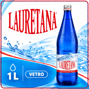 LAURETANA Vetro frizzante litro x 12