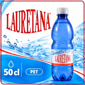 LAURETANA plastica naturale 50 cl x 24